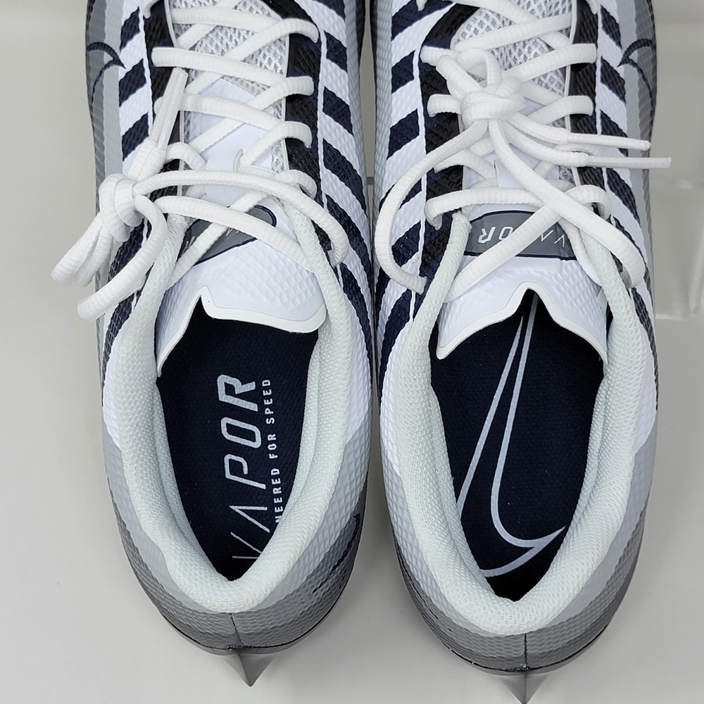 Nike Vapor Edge Speed 360 TB College Navy Men Sz 13 Football Cleats DV0780 002 - Picture 9 of 10